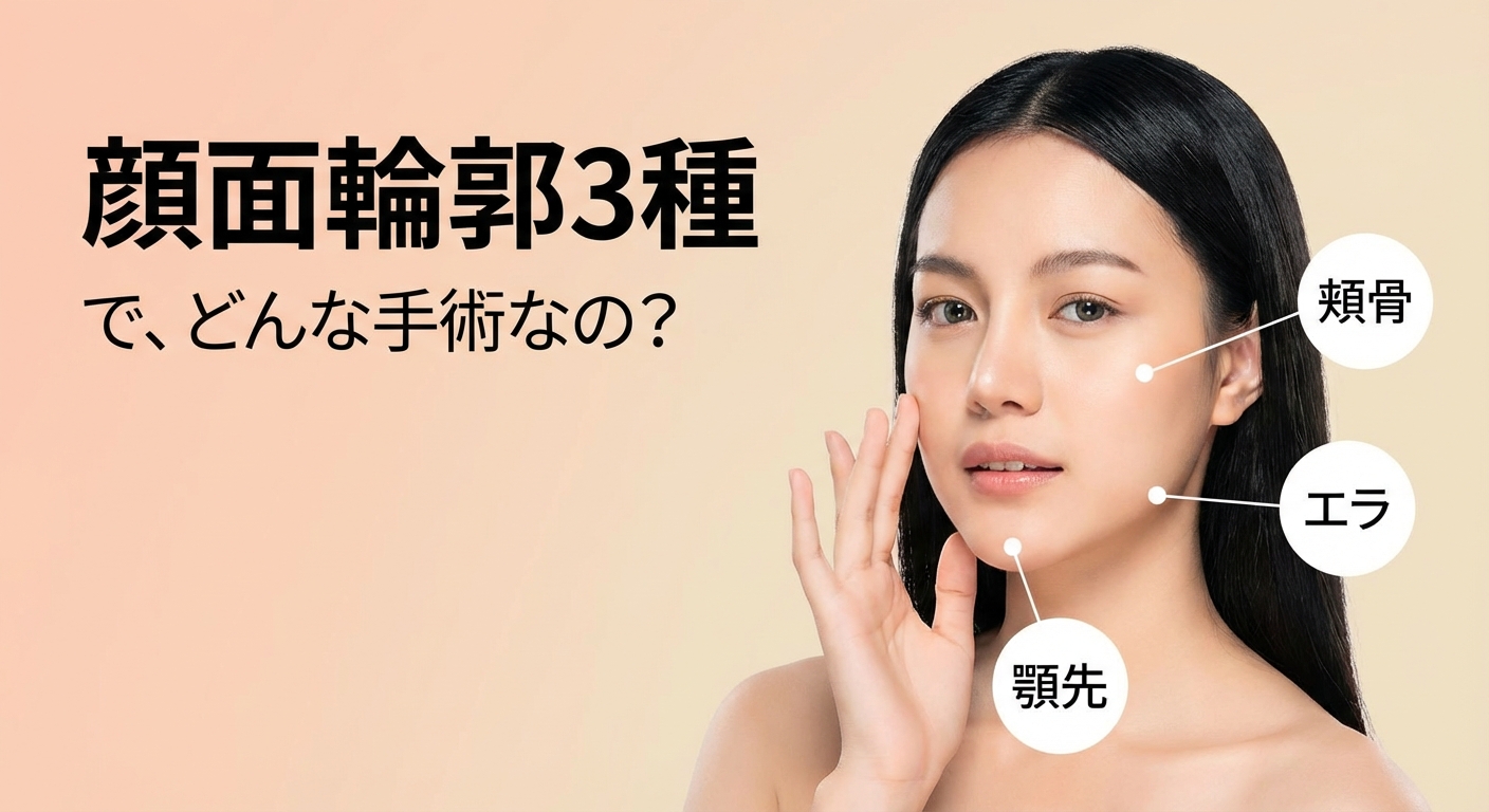 작은 얼굴 만들기! 윤곽 3종 세트(턱끝·사각턱·광대뼈) 완벽 해설